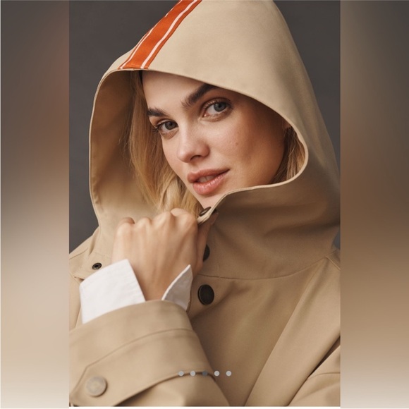 Anthropologie Maeve Hooded Utility Jacket Size 3X NWT - Picture 3 of 10